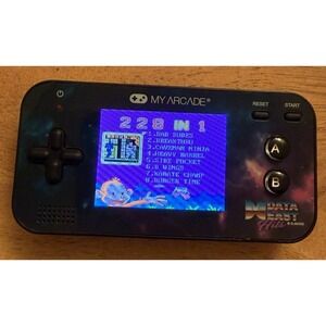 My Arcade Data East Hits Handheld Game System‎ Tested Working